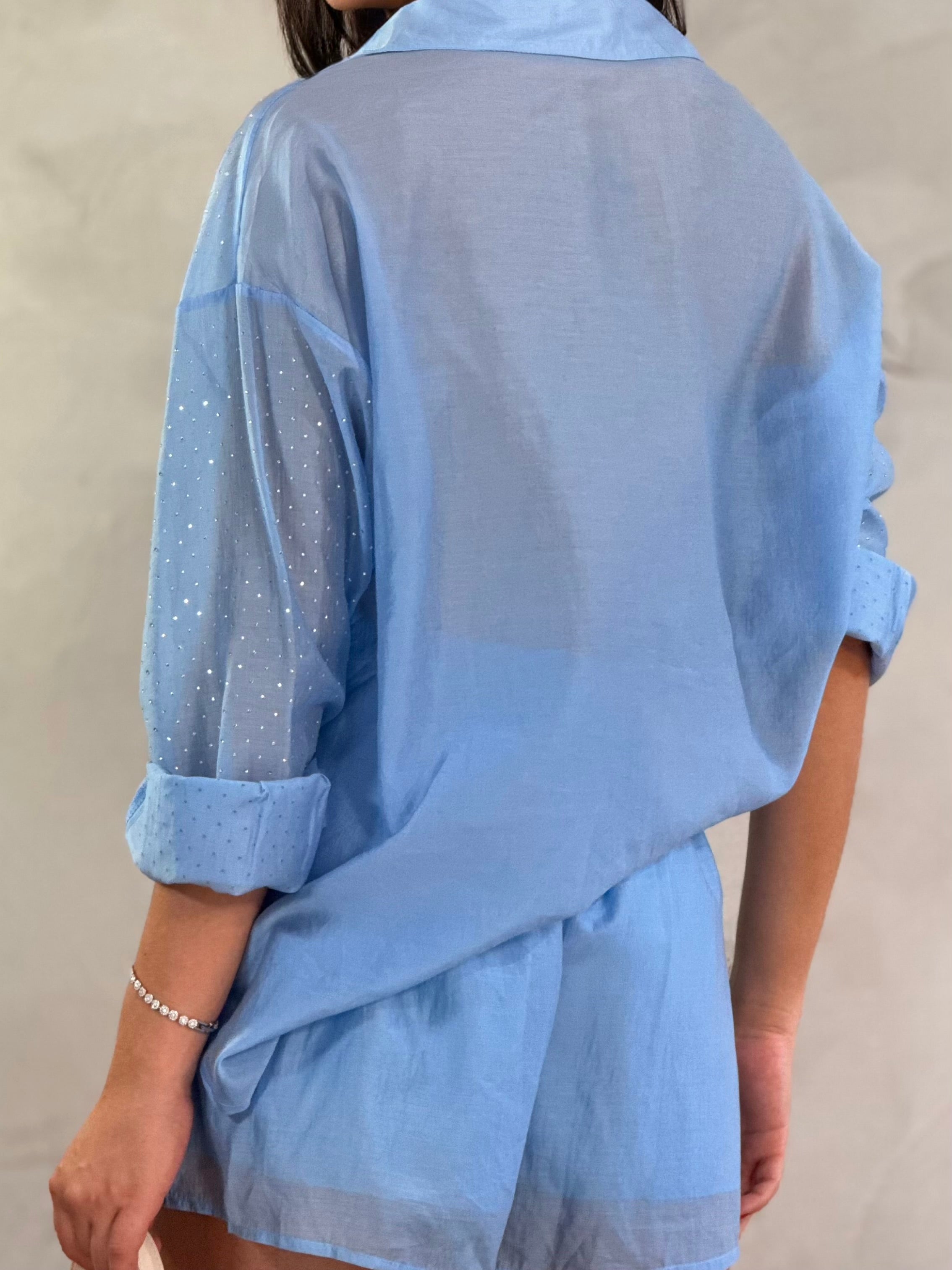 SET BRILLOS CAMISA Y SHORT