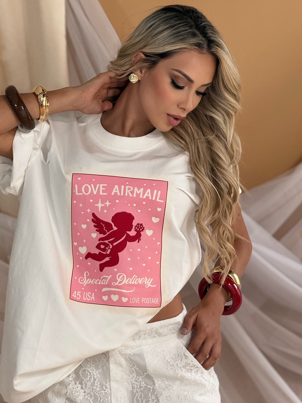 CAMISETA OVERSIZE CUPIDO