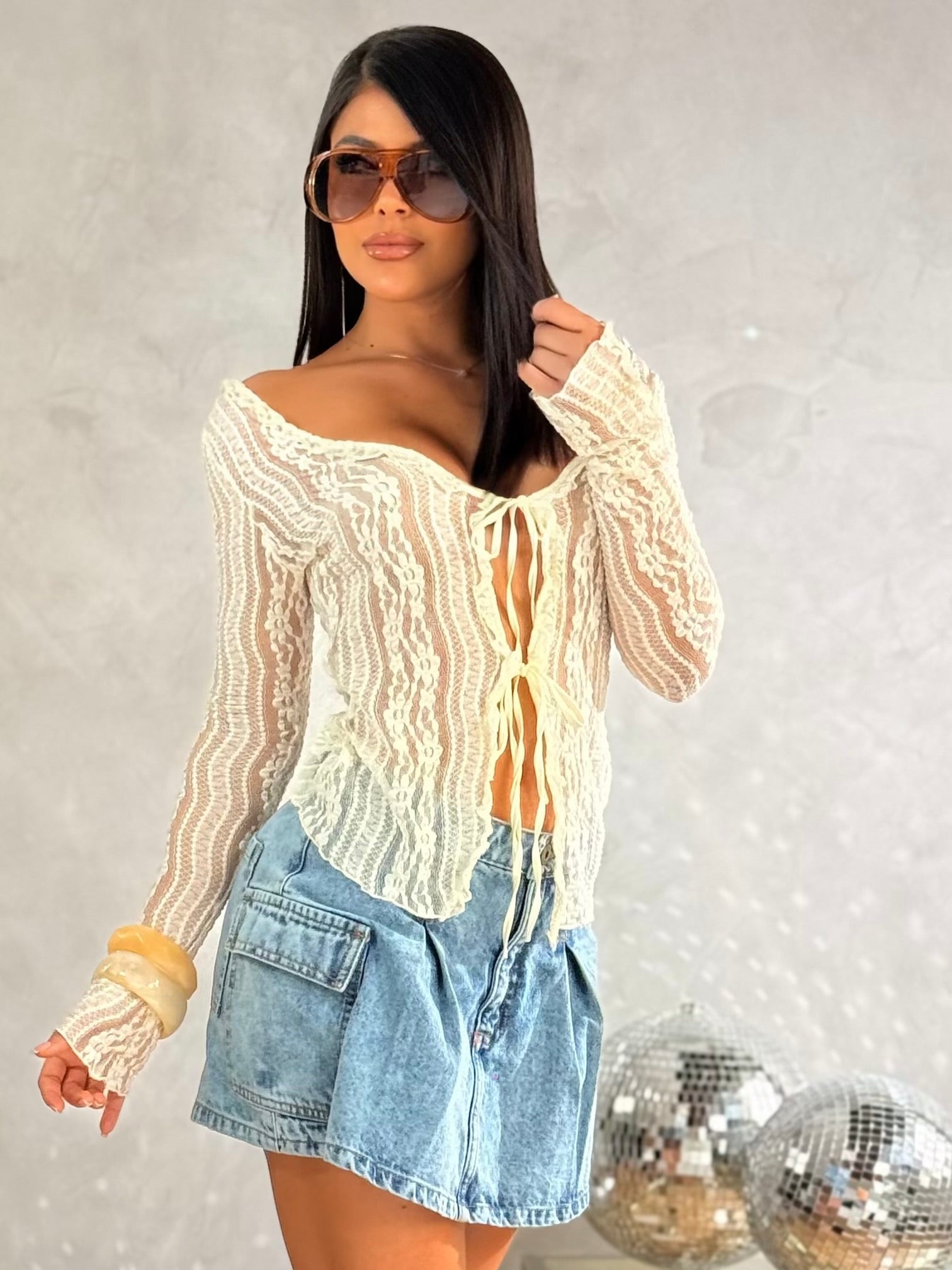 BLUSA TIC TOC ENCAJE