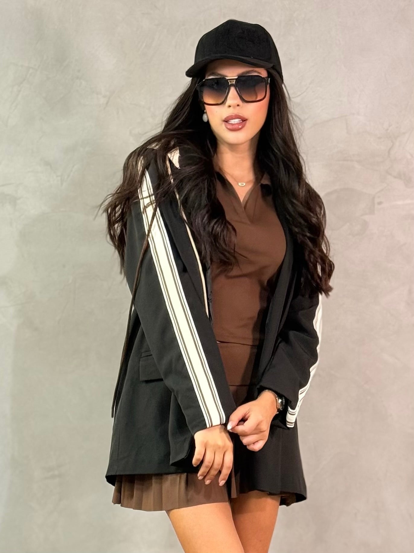 BLAZER MUB LINEAS LATERALES AHIKA