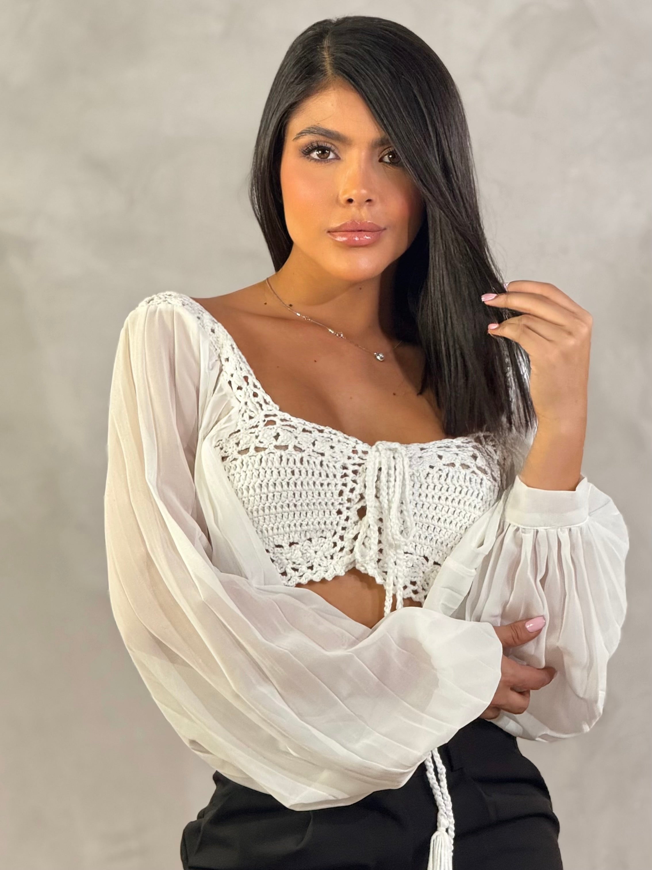 BLUSA TEJIDA VIVA BELA