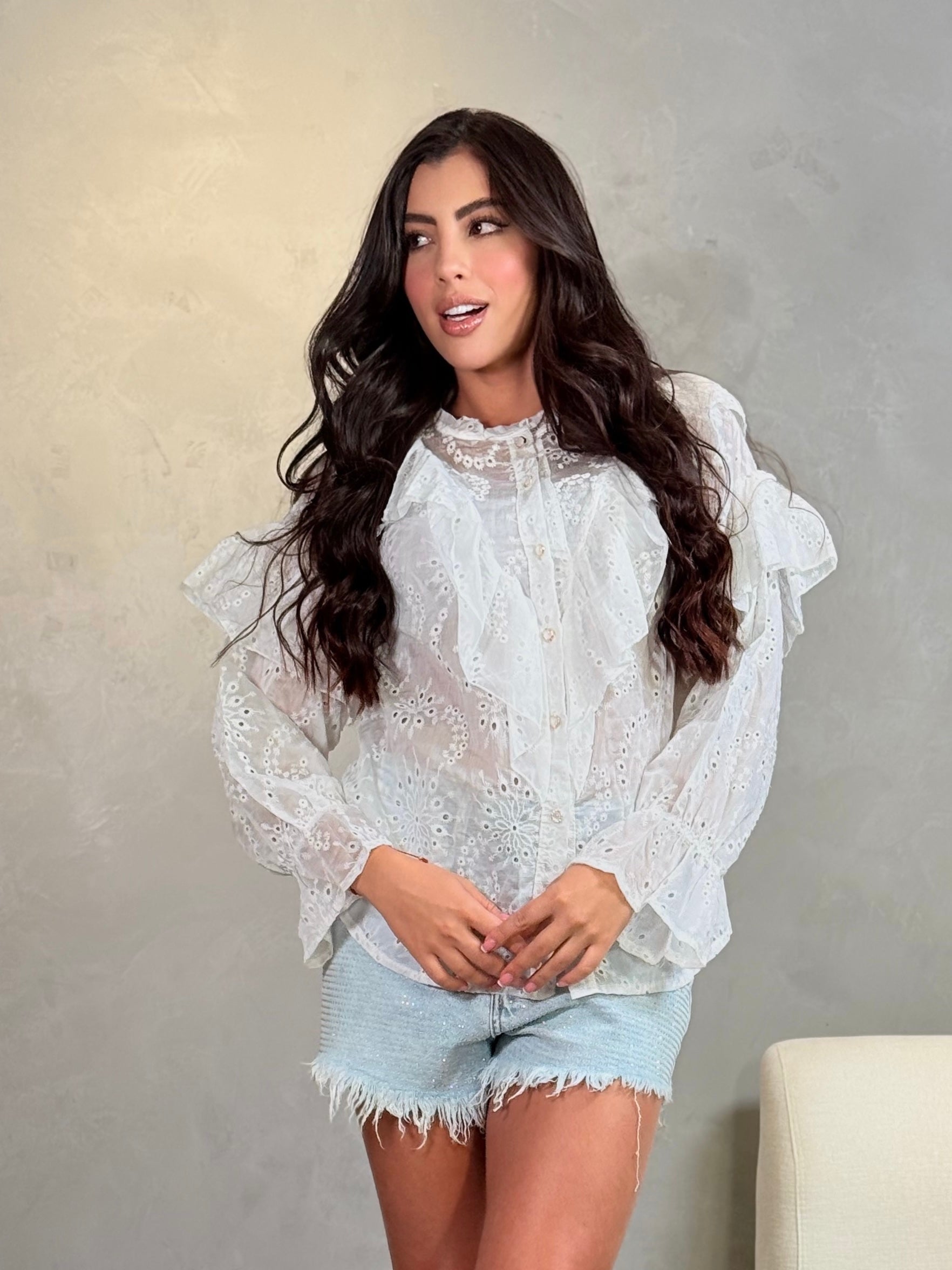 CAMISA MONARC OJALILLO