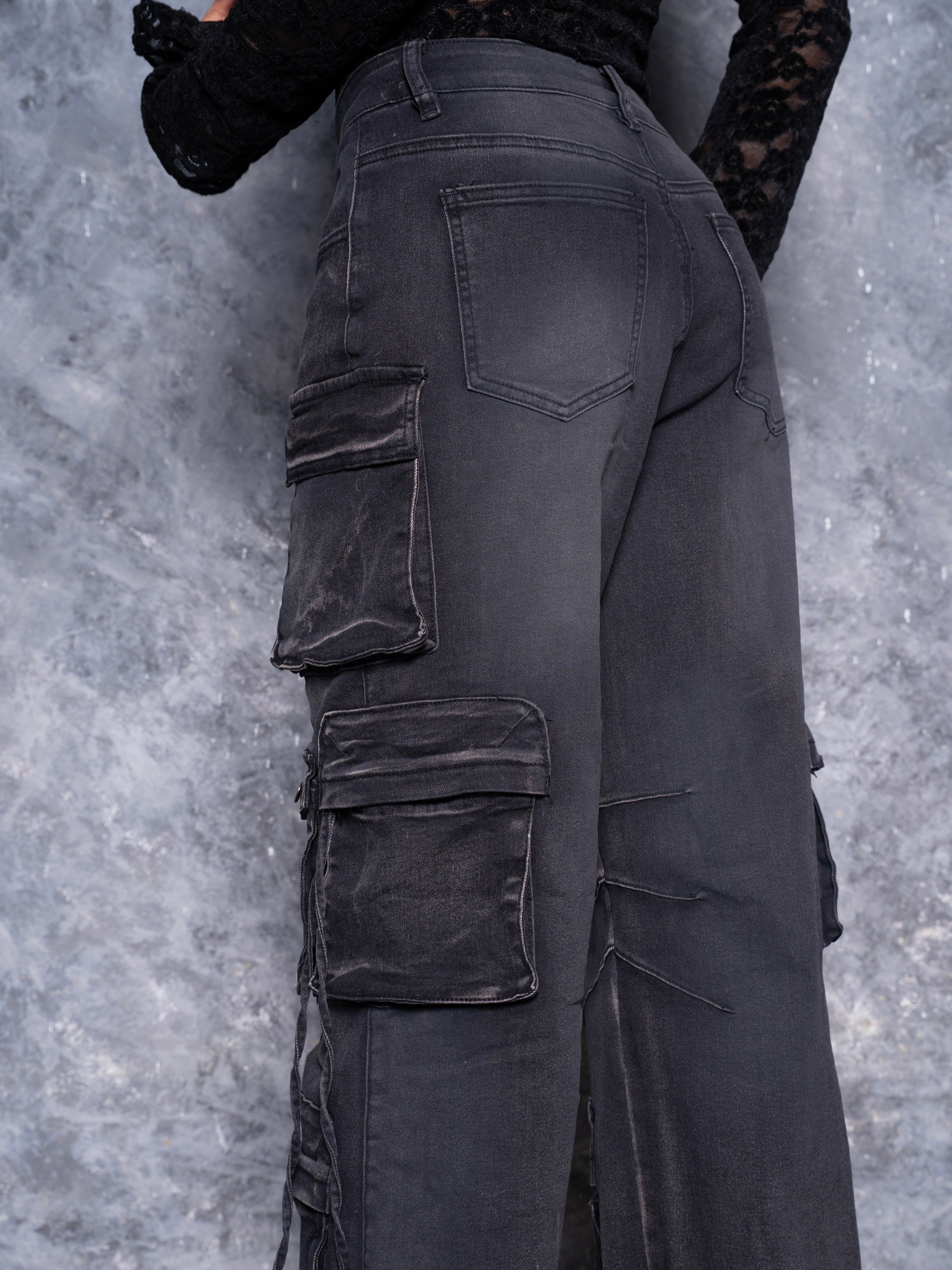 JEAN CARGO BOLSILLOS LATERALES