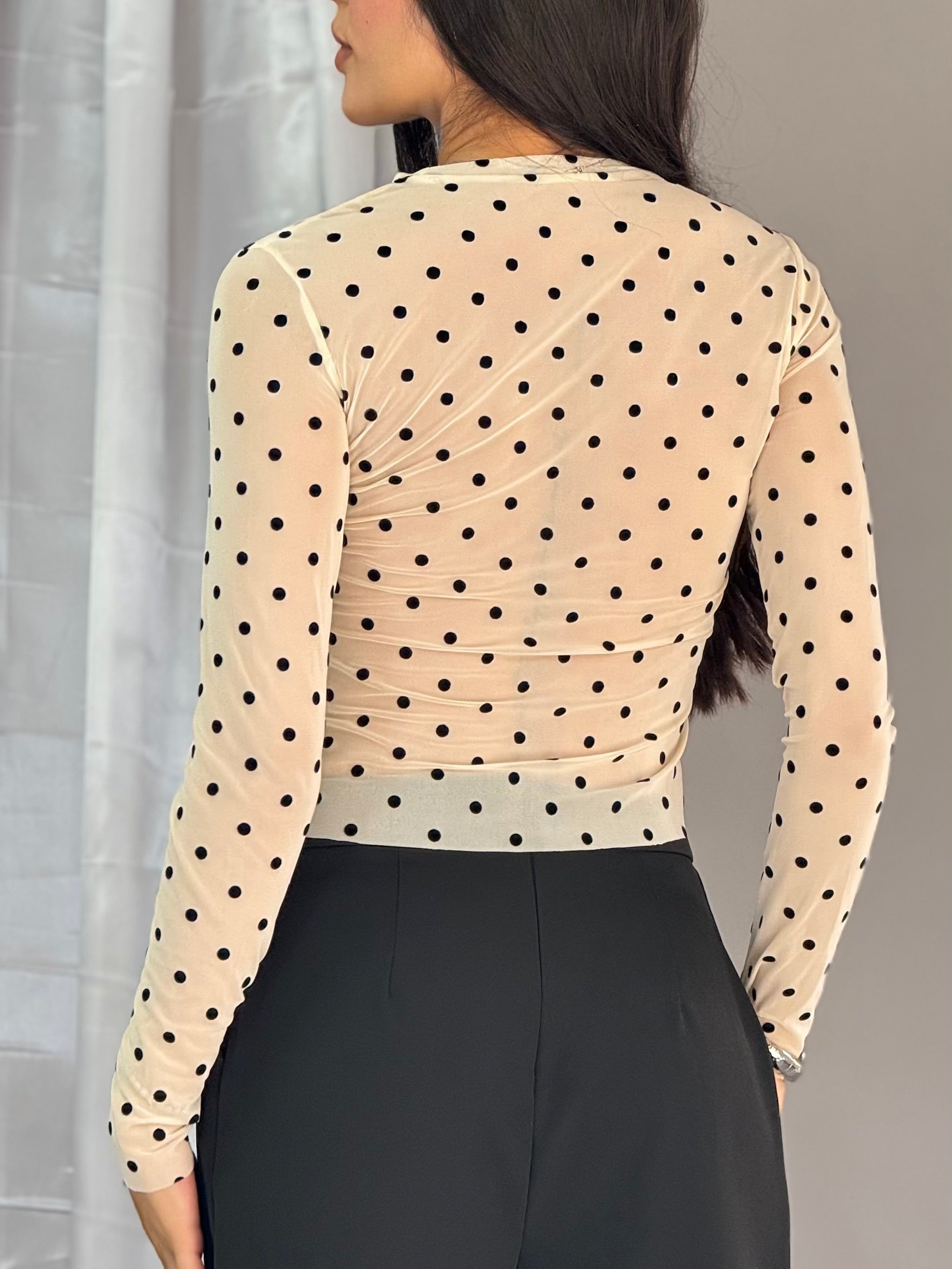 BLUSA POLKA DOLTS