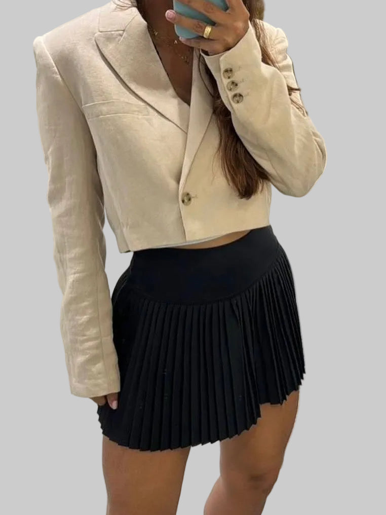 FALDA MUB PLISADA