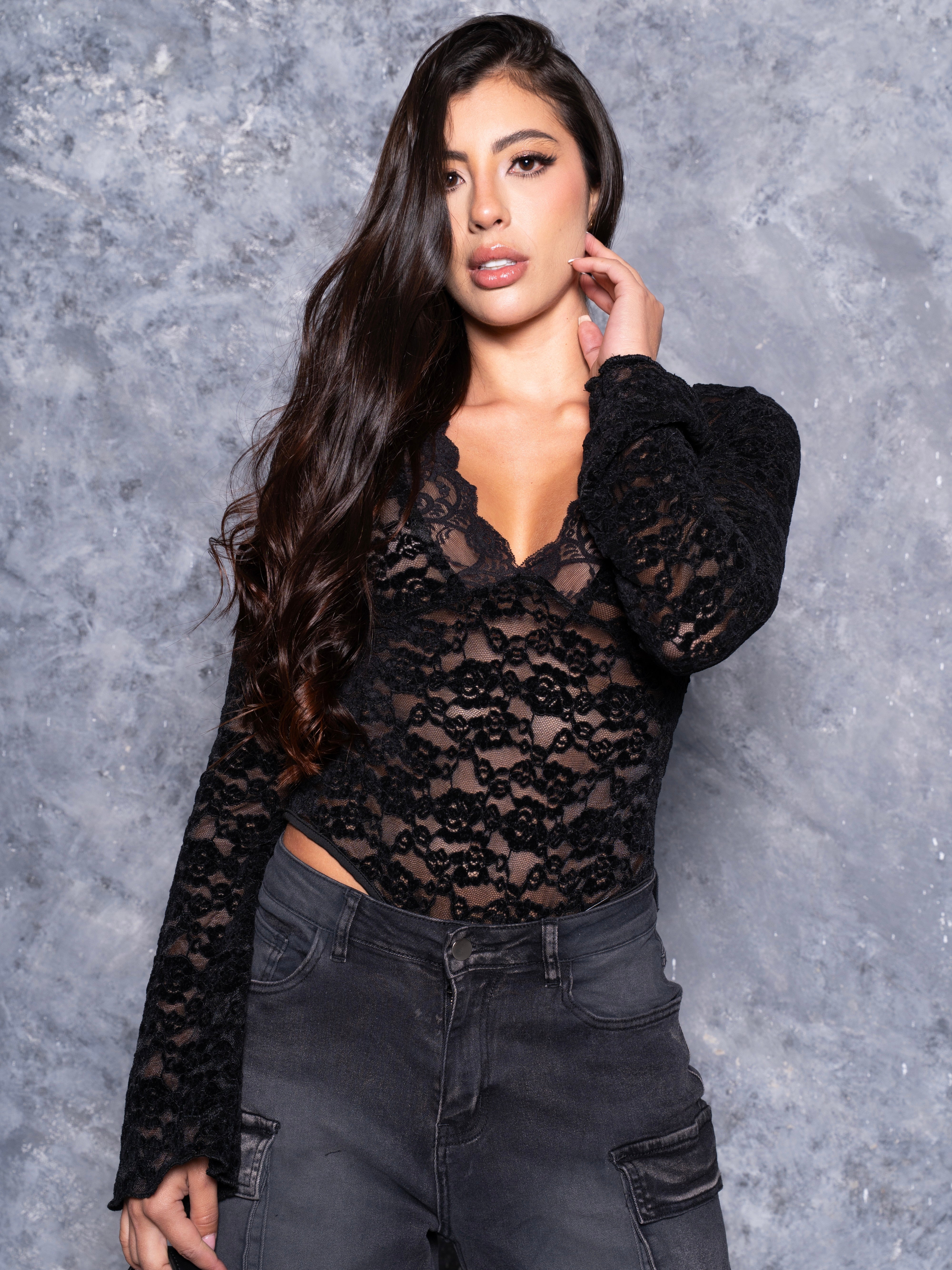 BODY BLONDA MANGA LARGA