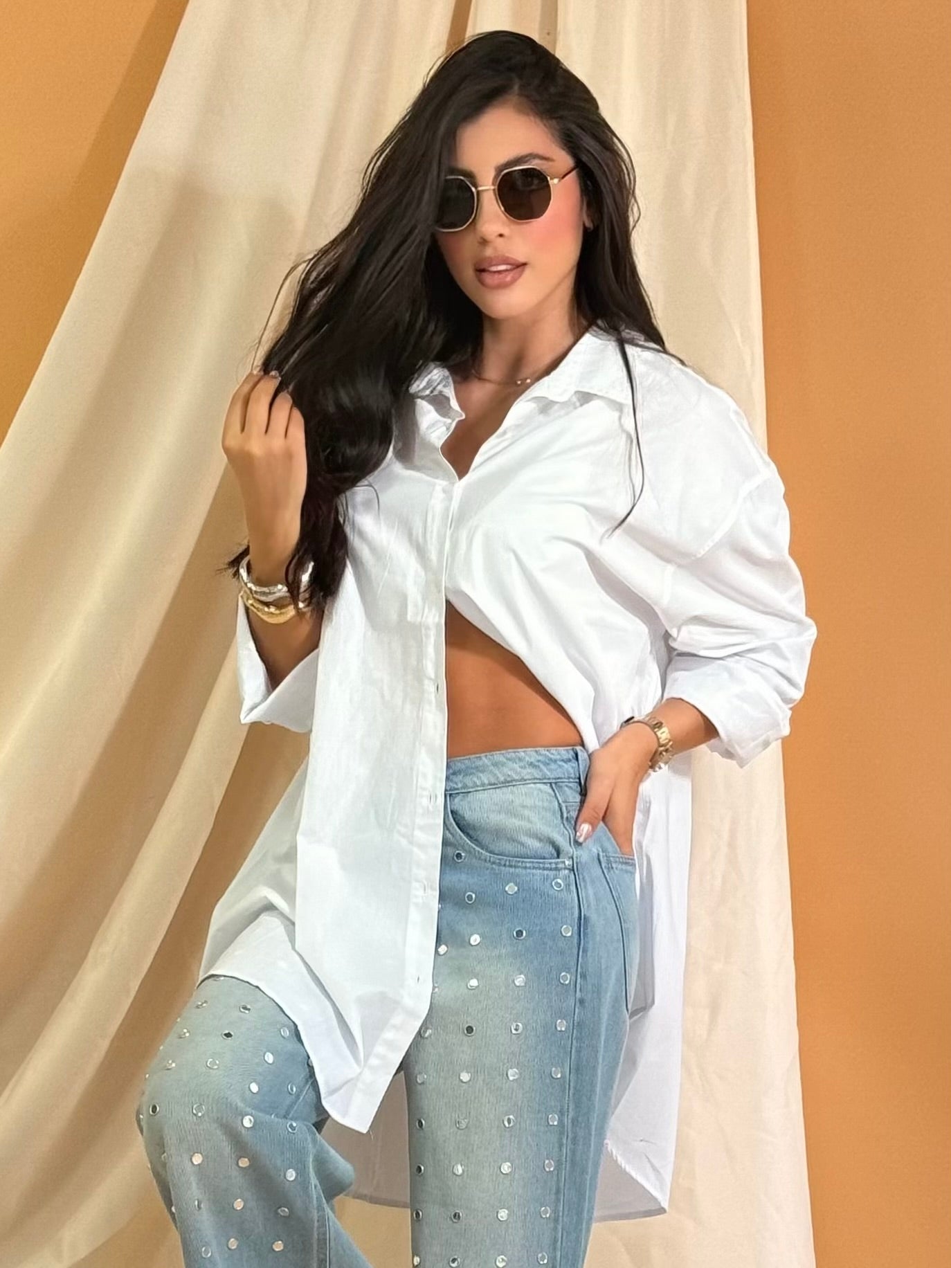 CAMISA MUB OVERSIZE MANGA LARGA