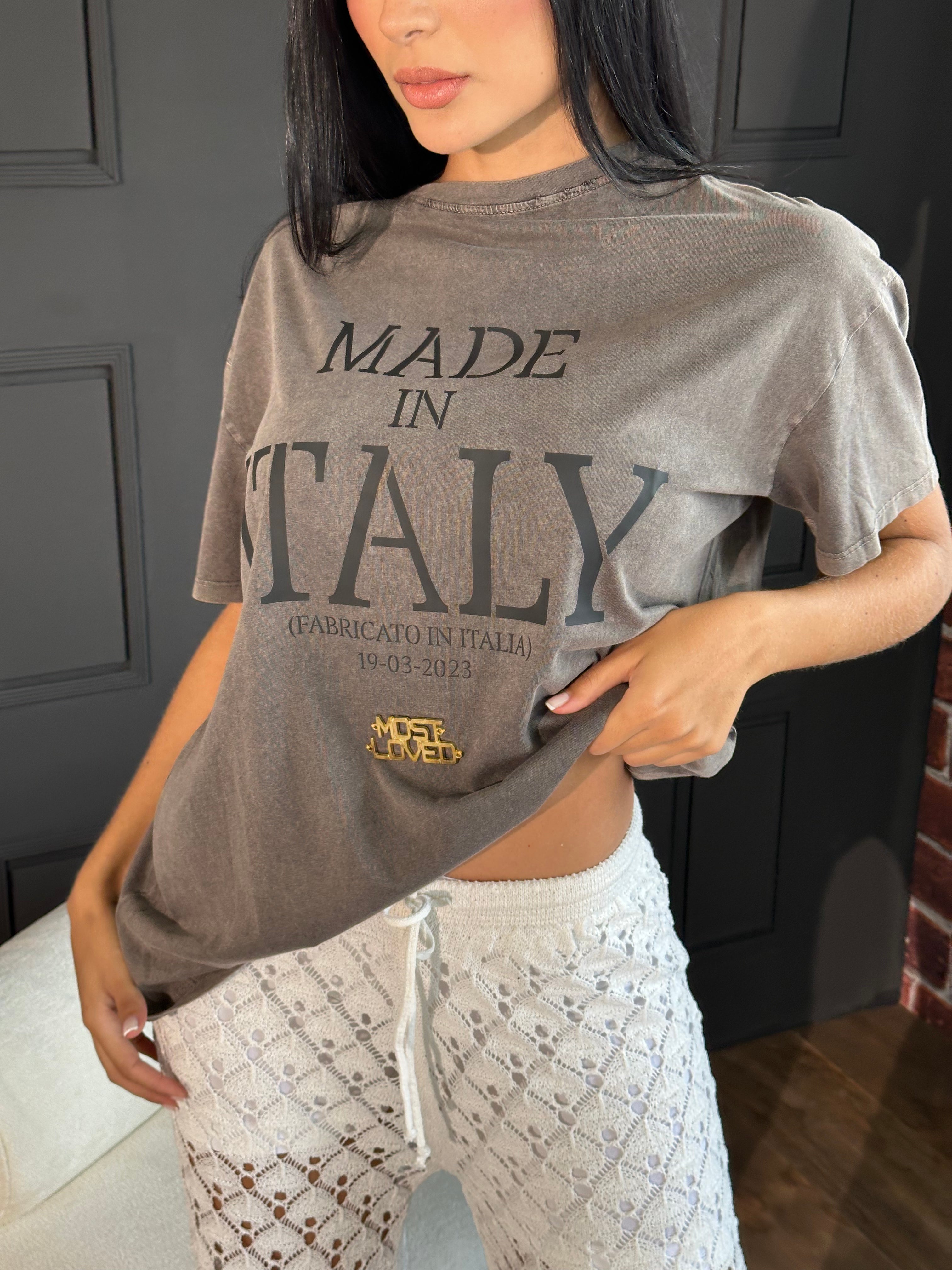 CAMISETA MADE IN ITALY